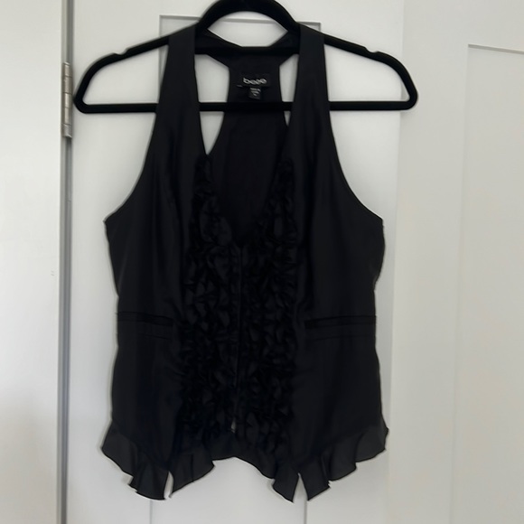 Bebe black vest
